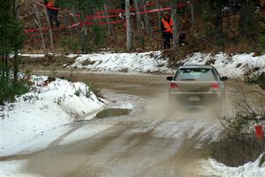 Dan Shirley / Nate Lybarger Subaru Impreza Outback Sport on SS7, Hunters-McCormick Lake I.