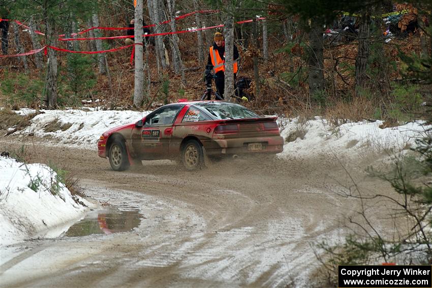 Rob Dupree / Zack Goldstein Mitsubishi Eclipse GSX on SS7, Hunters-McCormick Lake I.