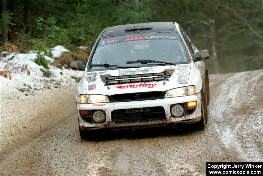 Andy Didorosi / Stefan Trajkov Subaru Impreza on SS7, Hunters-McCormick Lake I.
