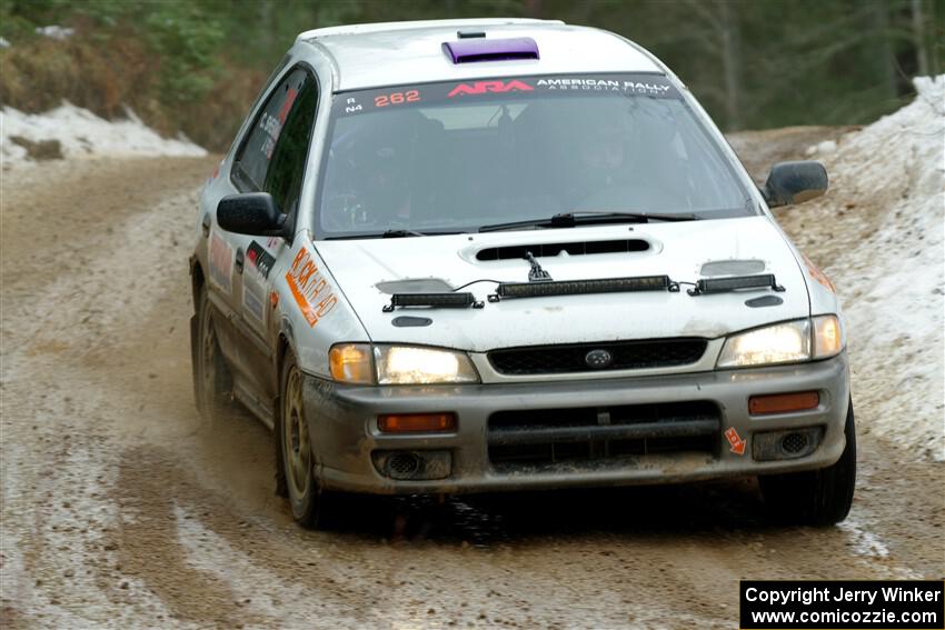 Camden Sheridan / Jeremy Frey Subaru Impreza Outback Sport on SS7, Hunters-McCormick Lake I.