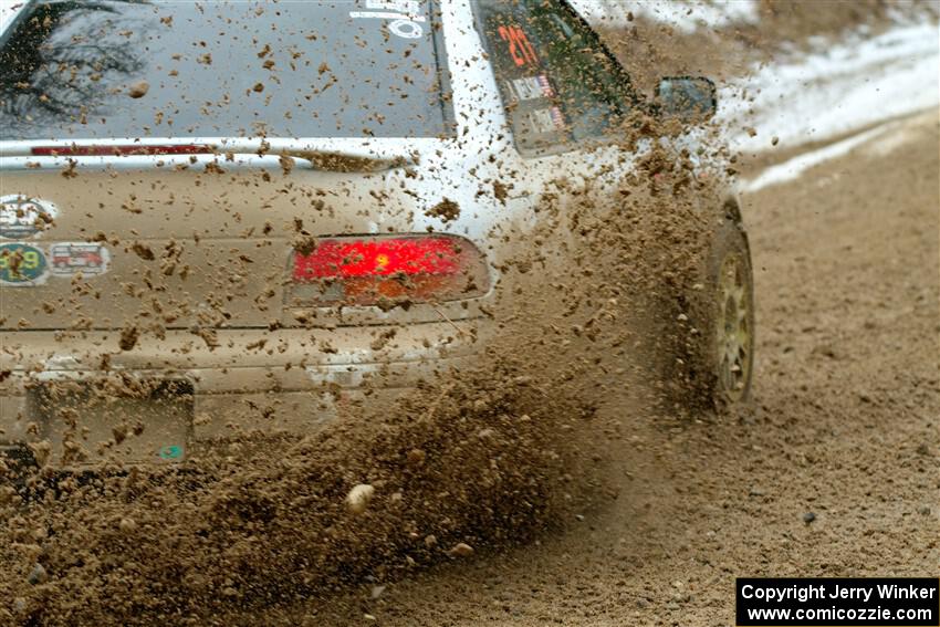 Jack Nelson / Isaac Zink Subaru Impreza on SS7, Hunters-McCormick Lake I.