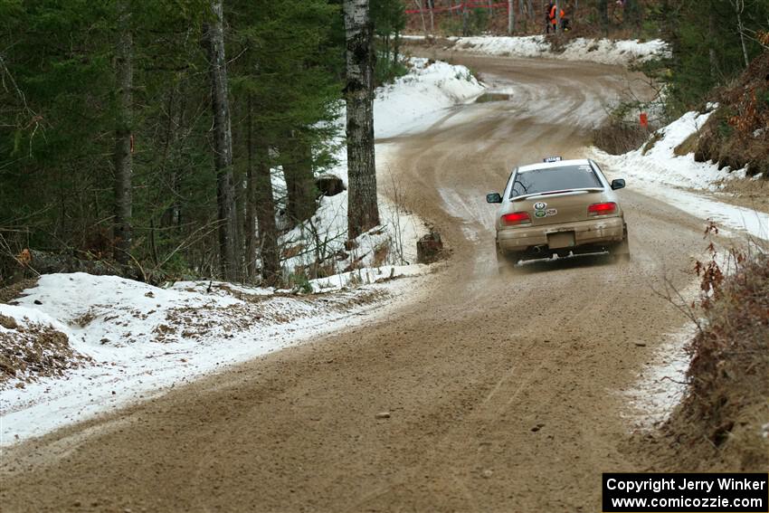 Jack Nelson / Isaac Zink Subaru Impreza on SS7, Hunters-McCormick Lake I.