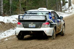Brad Hayosh / Neil Moser Subaru WRX STi on SS7, Hunters-McCormick Lake I.