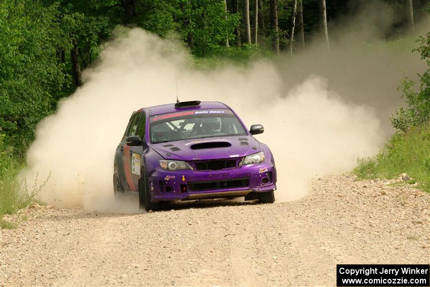 Silas Himes / Charlotte Himes Subaru WRX STi on SS4, Hollow Woodtick.
