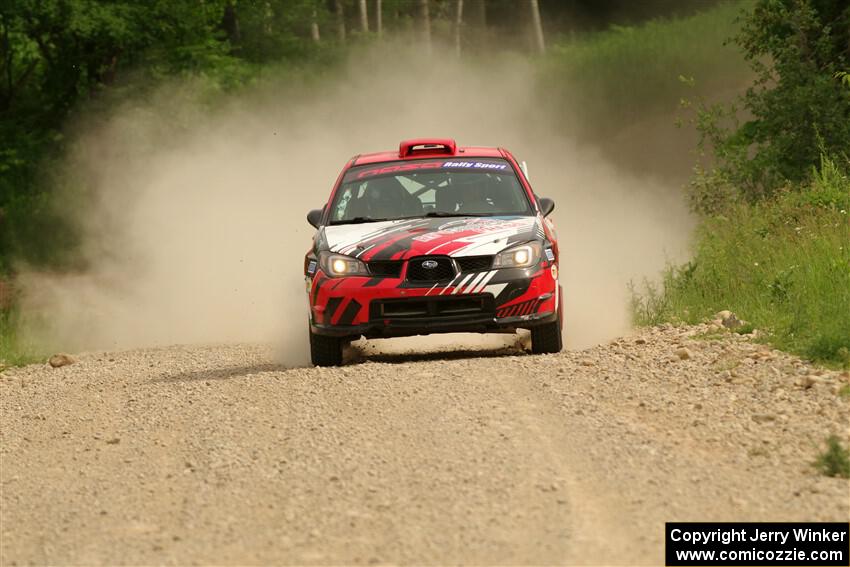 Andrew Layton / Joe Layton Subaru Impreza on SS4, Hollow Woodtick.