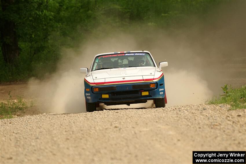Kris Pfotenhauer / Lynn Hartman Porsche 944 on SS4, Hollow Woodtick.