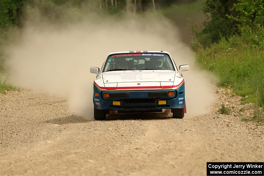 Kris Pfotenhauer / Lynn Hartman Porsche 944 on SS4, Hollow Woodtick.
