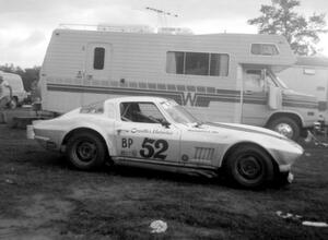 Doug Rippie ran GTO in the main event in his Chevy Corvette