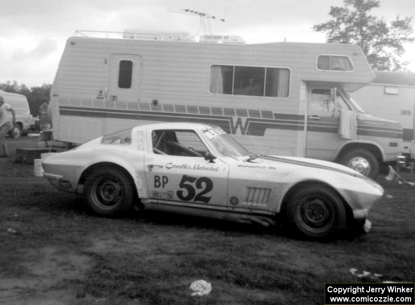 Doug Rippie ran GTO in his Chevy Corvette