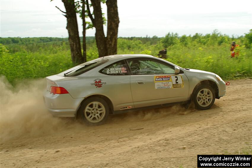 Derek Denti / Josh Remmetter Acura RSX on SS5, Chainsaw Junction.