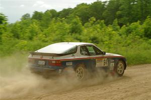 Kris Pfotenhauer / Lynn Hartman Porsche 944 on SS5, Chainsaw Junction.
