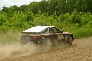 Kris Pfotenhauer / Lynn Hartman Porsche 944 on SS5, Chainsaw Junction.