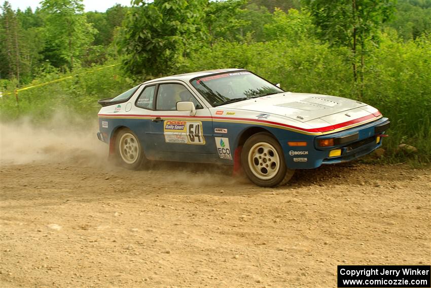 Kris Pfotenhauer / Lynn Hartman Porsche 944 on SS5, Chainsaw Junction.