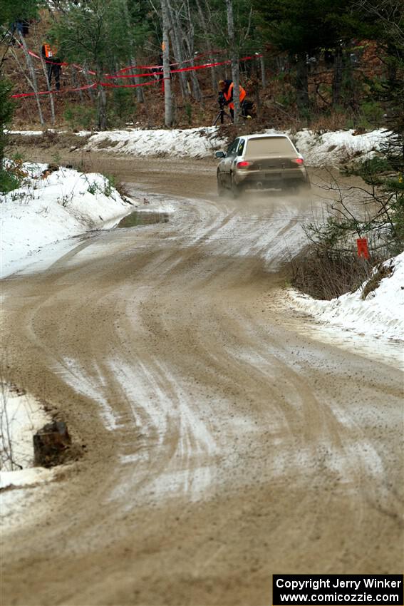 Haowen Chu / Roderik Jones Subaru Impreza Wagon on SS7, Hunters-McCormick Lake I.