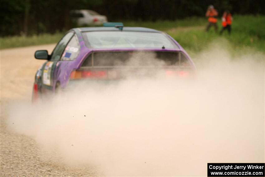 Dan Hutchison / Cray Dumeah Honda CRX Si on SS6, Camp 3 South.