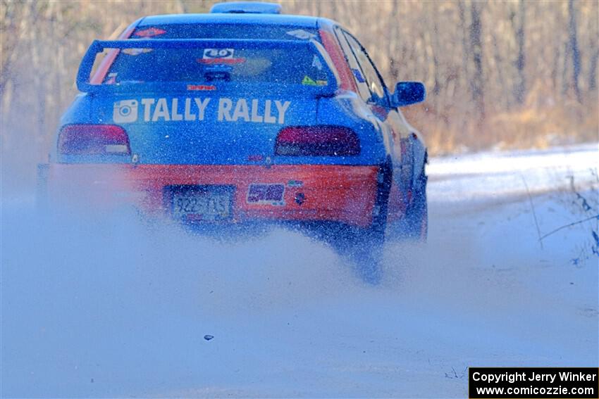 Tyler Matalas / John Farrow Subaru Impreza LX on SS2, Nemadji Trail West.