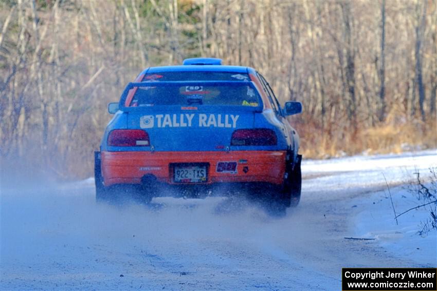 Tyler Matalas / John Farrow Subaru Impreza LX on SS2, Nemadji Trail West.