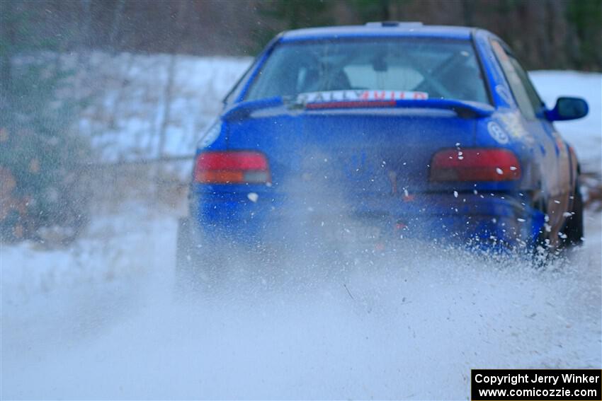 Connor Himes / Elliot Prusi Subaru Impreza on SS3, Eastbound Again.