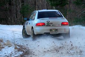 Jack Nelson / Isaac Zink Subaru Impreza on SS3, Eastbound Again.