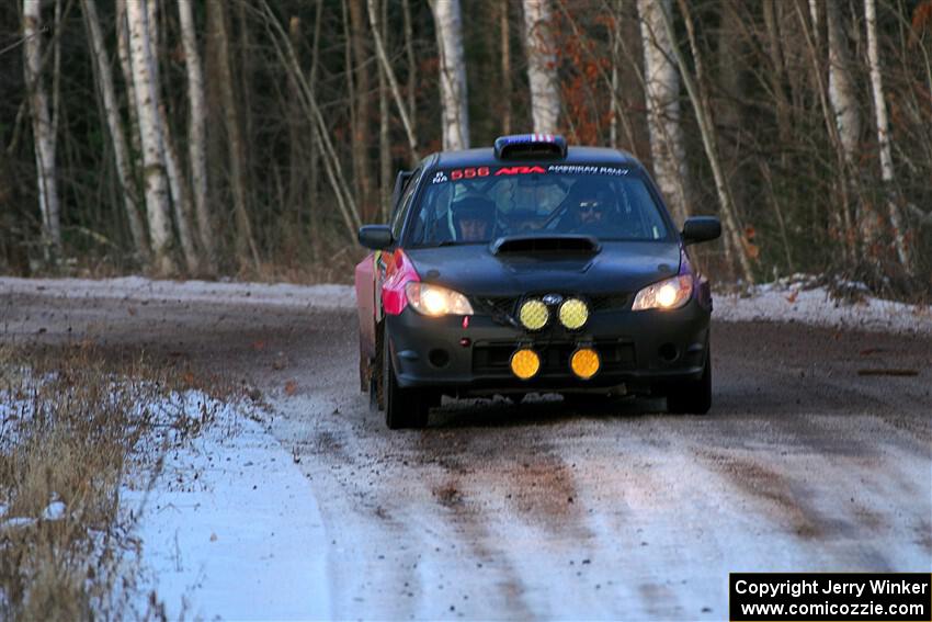 Colin Gleason / Tom Addison Subaru Impreza 2.5RS on SS3, Eastbound Again.