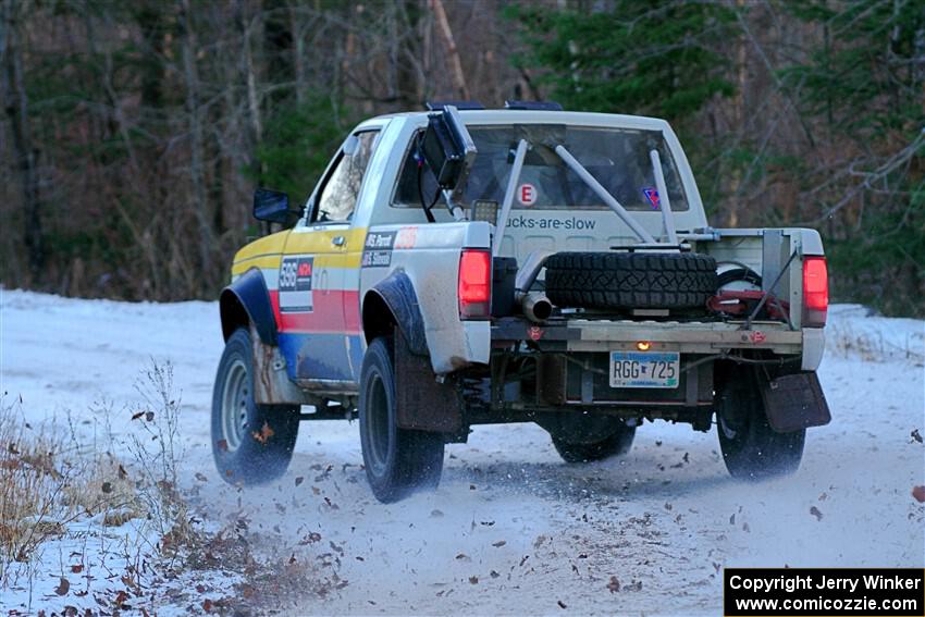 Scott Parrott / Shawn Silewski Chevy S-10 on SS3, Eastbound Again.