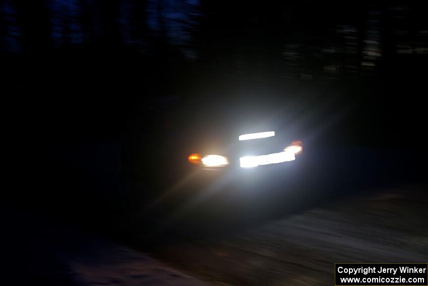 Silas Himes / Aleut Hatfield Subaru WRX STi on SS4, Westbound Again.