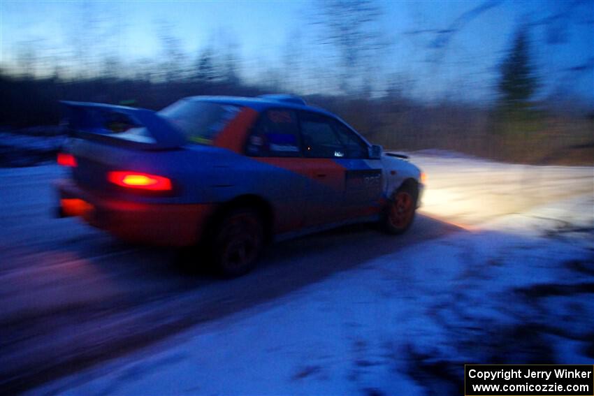 Tyler Matalas / John Farrow Subaru Impreza LX on SS4, Westbound Again.