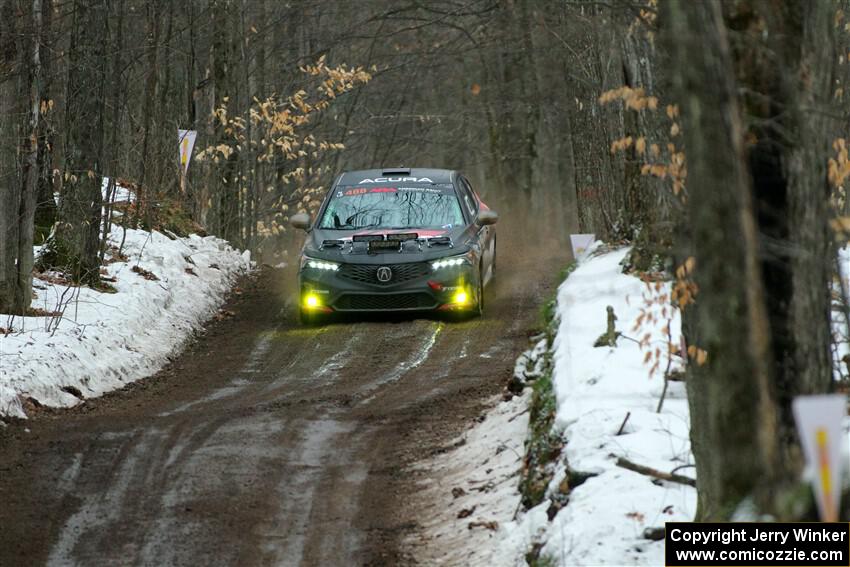 John Sharps / Weston Davis Acura Integra on SS11, Old State-Huff II.