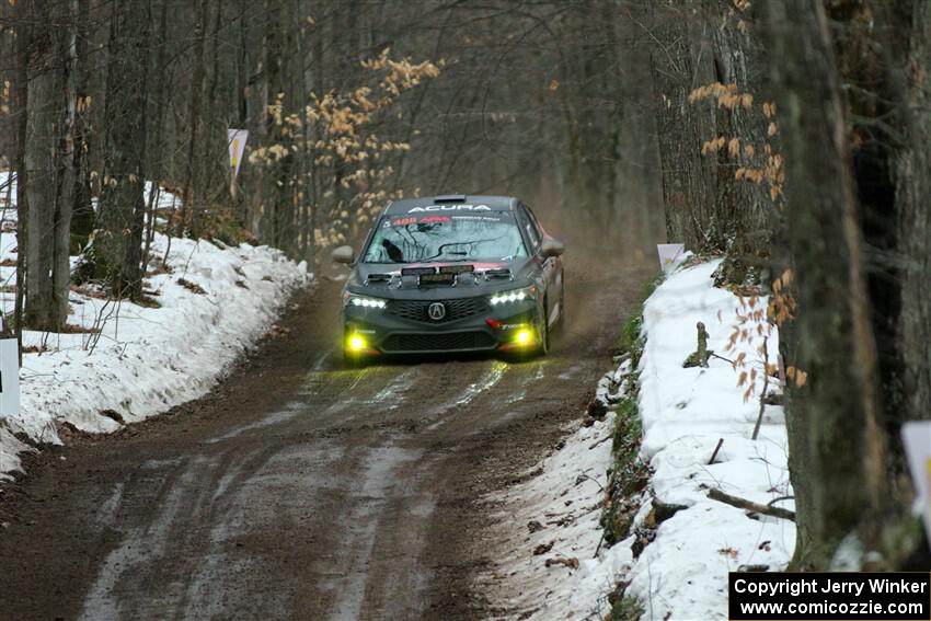 John Sharps / Weston Davis Acura Integra on SS11, Old State-Huff II.