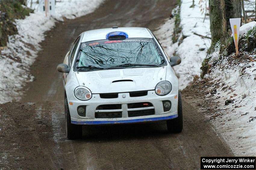 Doug Shepherd / Cindy Krolikowski Dodge SRT-4 on SS11, Old State-Huff II.