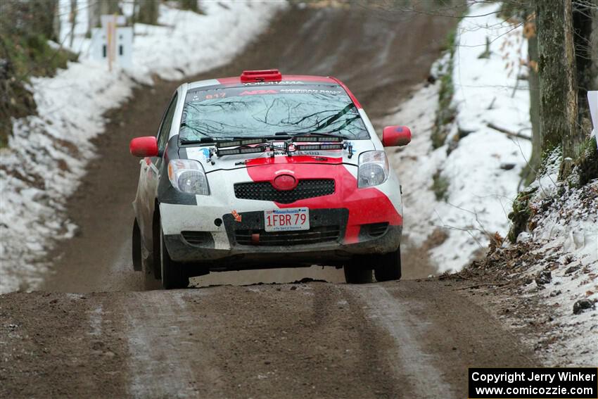 Phill Giliver / Liz Cordara Toyota Yaris on SS11, Old State-Huff II.
