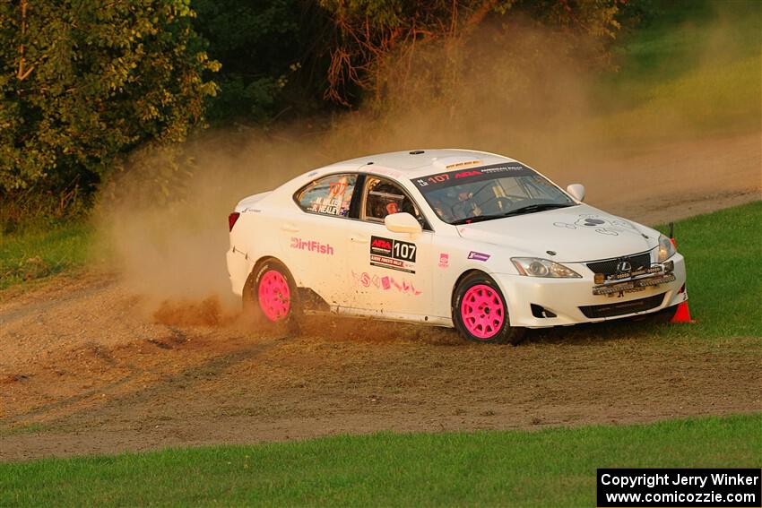 Richo Healey / Michelle Miller Lexus IS250 on SS1, Soo Pass.