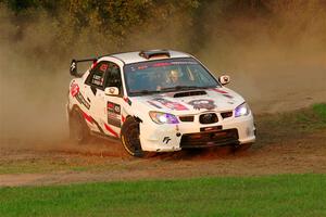 Scott Crouch / Ryan Scott Subaru WRX on SS1, Soo Pass.