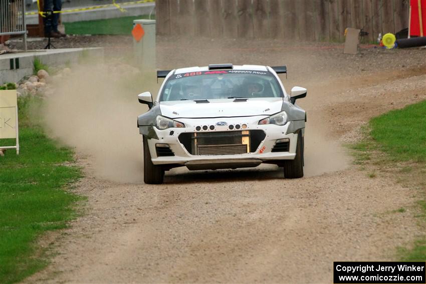 Matt Dickinson / Chris Kremer Subaru Chimera on SS1, Soo Pass.