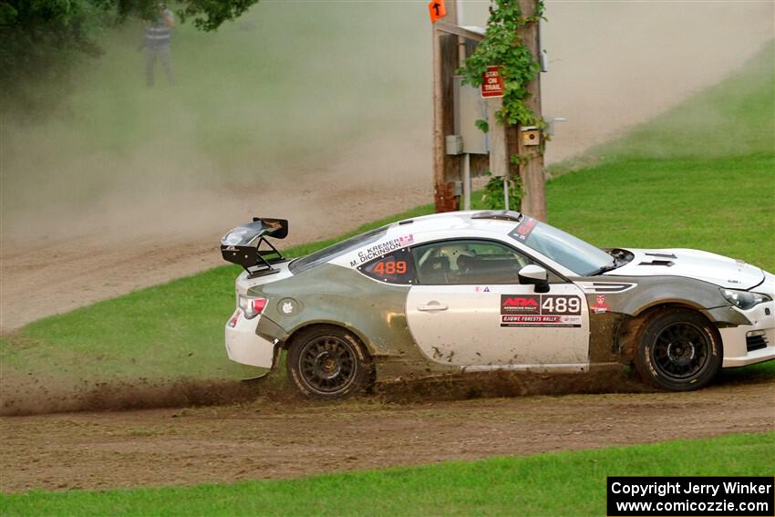 Matt Dickinson / Chris Kremer Subaru Chimera on SS1, Soo Pass.