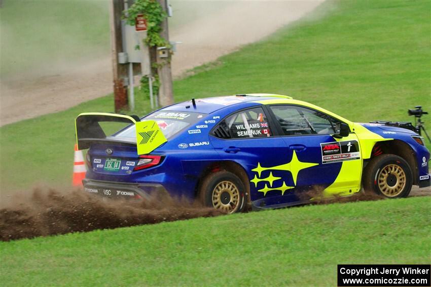 Brandon Semenuk / Keaton Williams Subaru WRX ARA24 on SS1, Soo Pass.