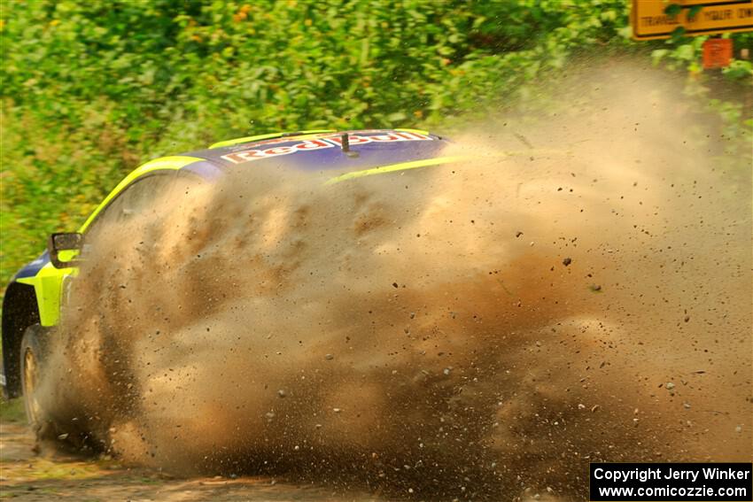 Brandon Semenuk / Keaton Williams Subaru WRX ARA24 on SS2, Thorpe Tower I.