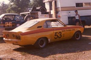 Tom Tuohy's Opel Manta and Tom Masterson's Porsche 911