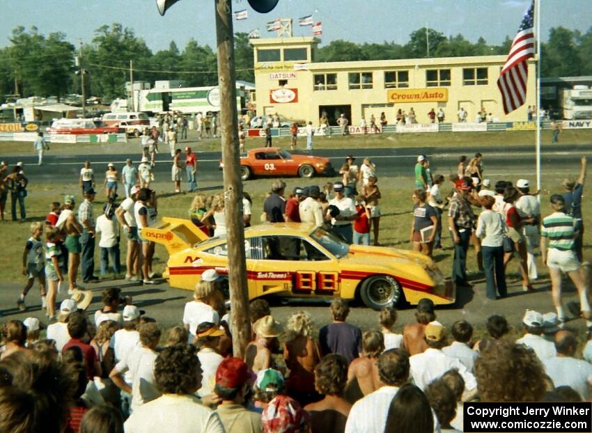 Tuck Thomas' Chevy Dekon Monza finished second overall.