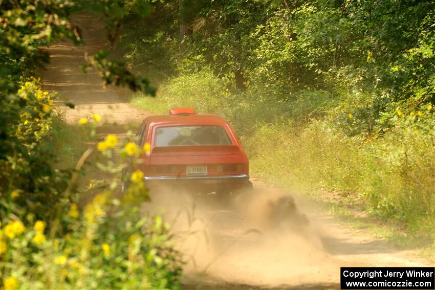 Mike Hurst / Randall Short Ford Capri on SS2, Thorpe Tower I.