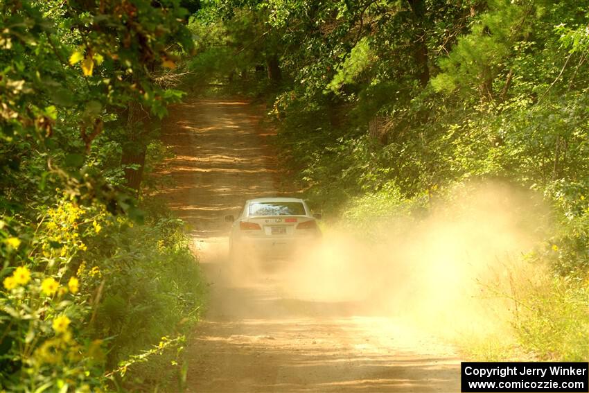 Richo Healey / Michelle Miller Lexus IS250 on SS2, Thorpe Tower I.
