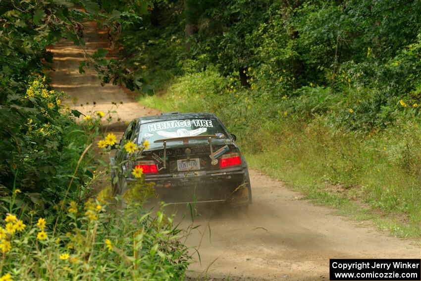 Keenan Phillips / Salina Melotti BMW 328i on SS2, Thorpe Tower I.