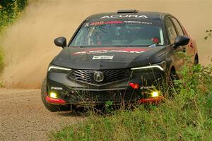 John Sharps / Oliver Kokenge Acura Integra on SS2, Thorpe Tower I.