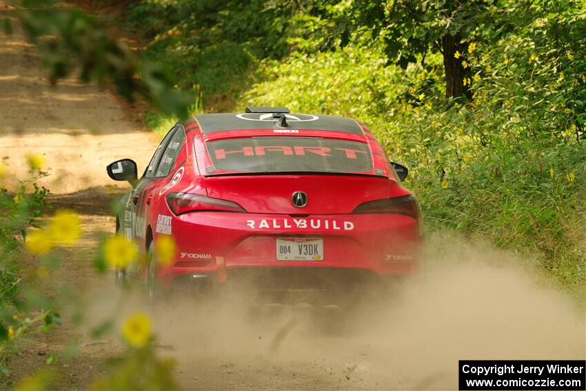 John Sharps / Oliver Kokenge Acura Integra on SS2, Thorpe Tower I.