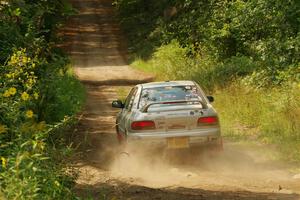 Madelyn Tabor / Sophia McKee Subaru Impreza 2.5RS on SS2, Thorpe Tower I.