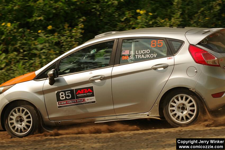 Brent Lucio / Stefan Trajkov Ford Fiesta on SS2, Thorpe Tower I.