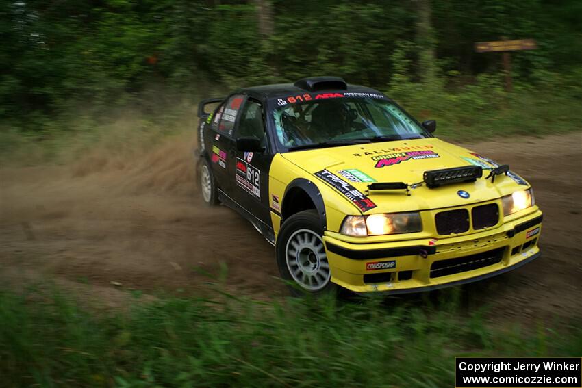 Matt Nykanen / Lars Anderson BMW 328i on SS6, Thorpe Tower II.