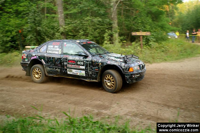 Keenan Phillips / Salina Melotti BMW 328i on SS6, Thorpe Tower II.