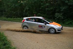 Brent Lucio / Stefan Trajkov Ford Fiesta on SS7, Refuge II.