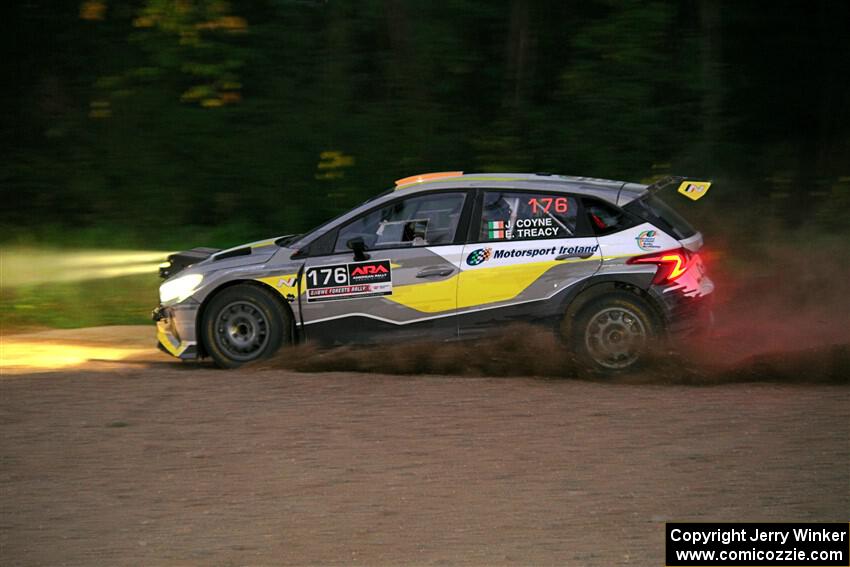 John Coyne / Eoin Treacy Hyundai i20 N Rally2 on SS9, Steamboat II.